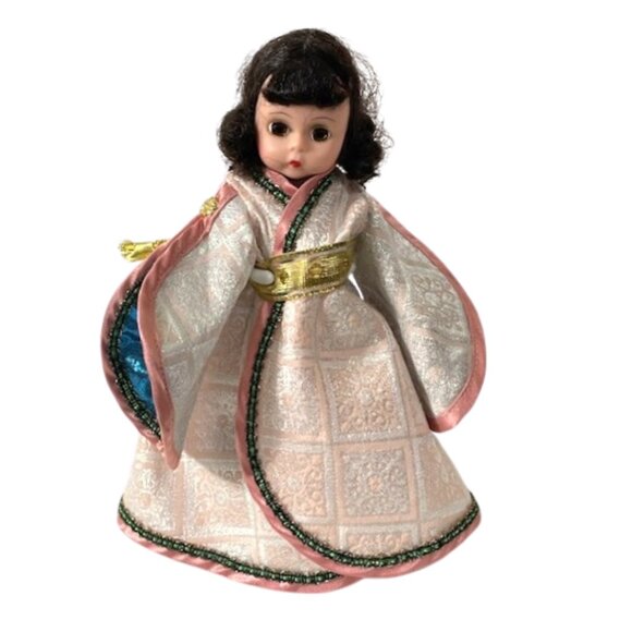 Madame Alexander restrung 8" Queen Esther doll with stand. - Picture 1 of 7